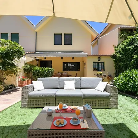 Ferienhaus House With Cozy Garden Bbq And Free Parking Santa Brígida